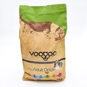 غذای خشک سگ بالغ وودو بسته 3 کیلوگرم