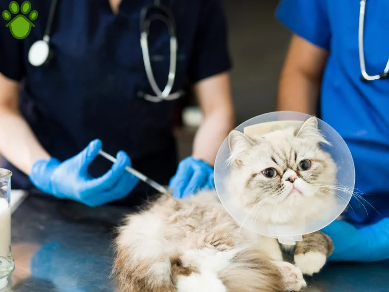 دلیل بستن الیزابت بعد از جراحی سگ و گربه